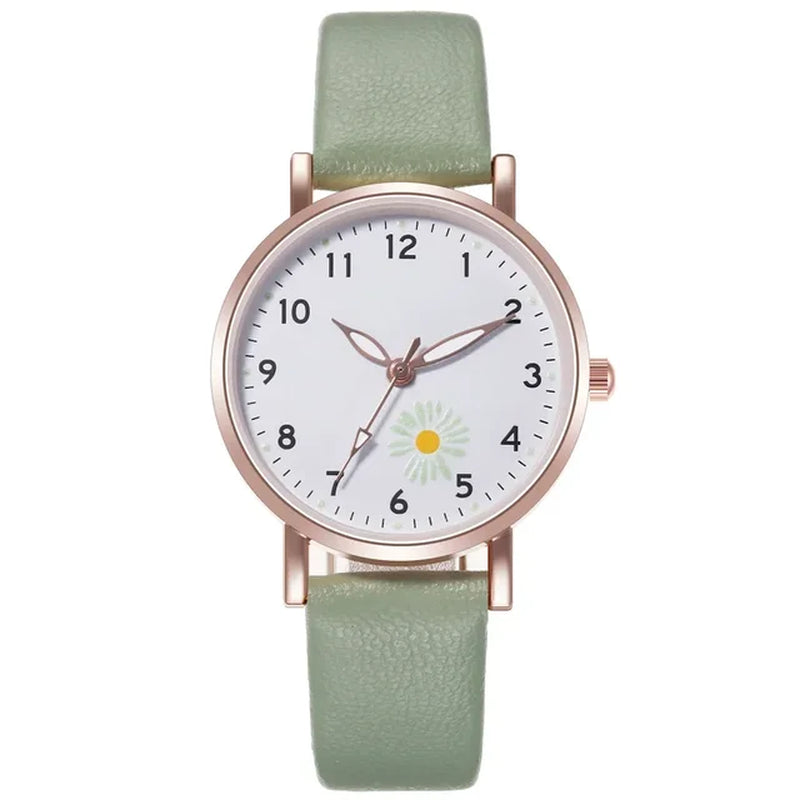 Trendy Ladies Wrist Watches Luminous Women Simple Watches Casual Leather Strap Quartz Watch Clock Montre Femme Relogio Feminino