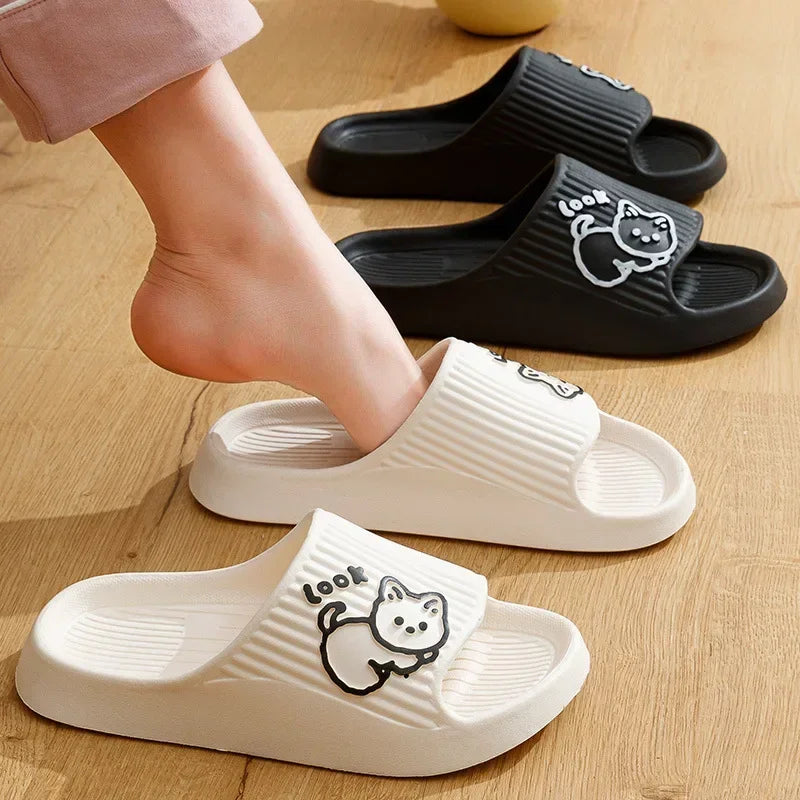Cute Cat Flip Flops