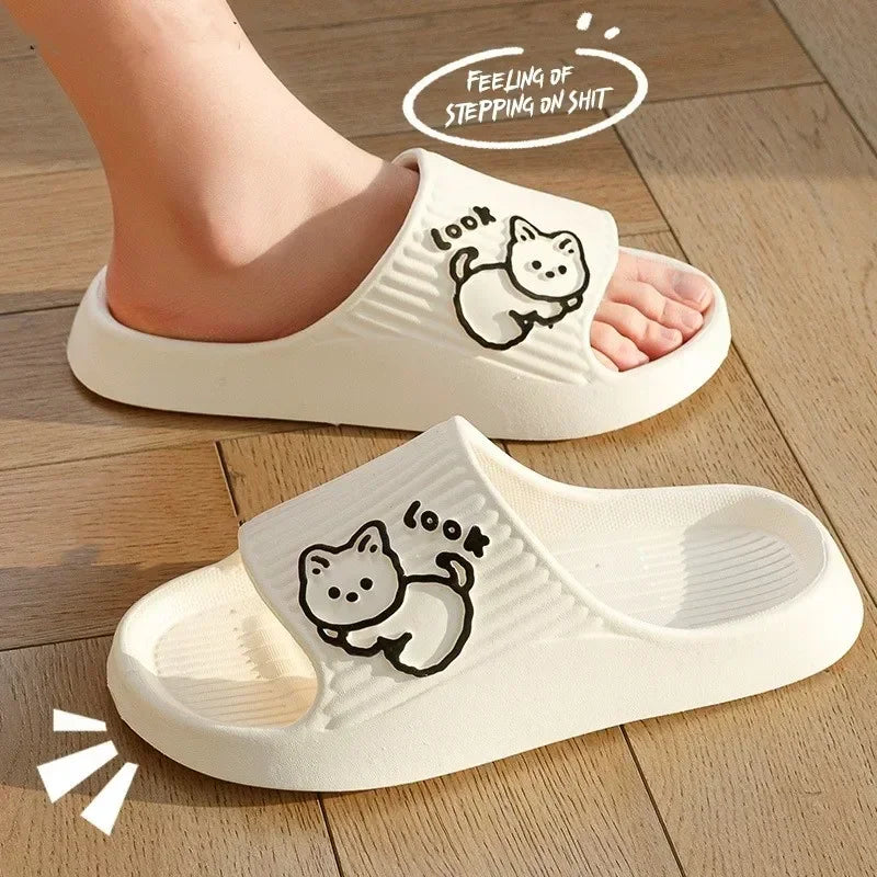 Cute Cat Flip Flops