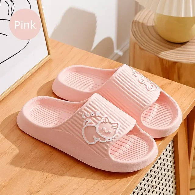 Cute Cat Flip Flops