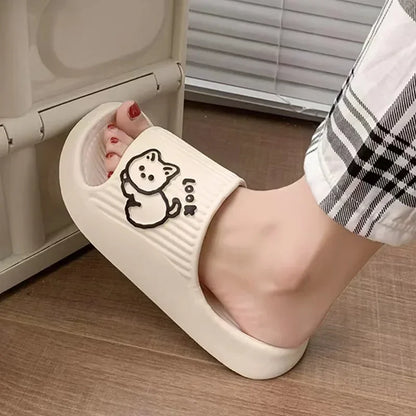 Cute Cat Flip Flops