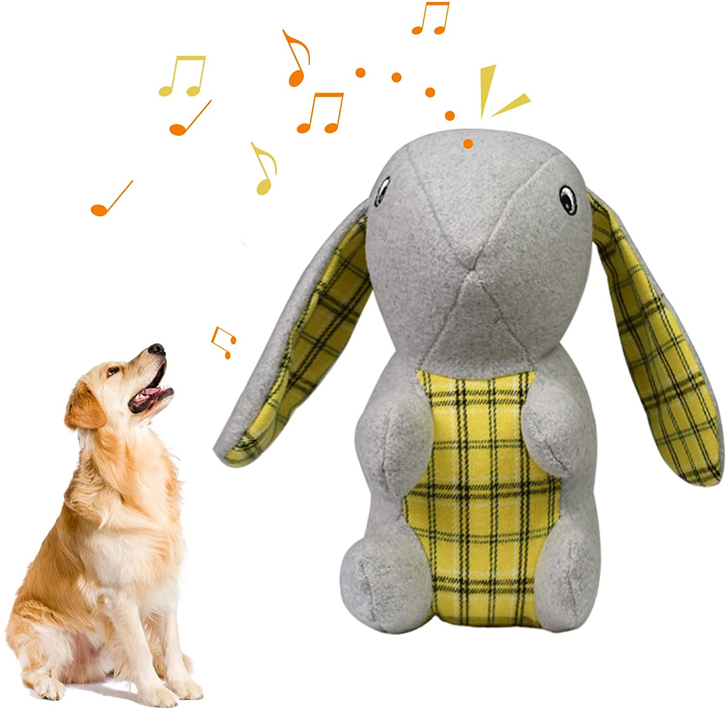 Pokeling Dog Toys, Dog Squeak Toys, Dog Toys Plush, Squeaky Dog Toys, Dog Stuffed Animals Toy, Interactive Toys for Chewers, Chewing and Durable Toys for Puppy Dogs and Medium Dogs, Dog Toy Unicorn