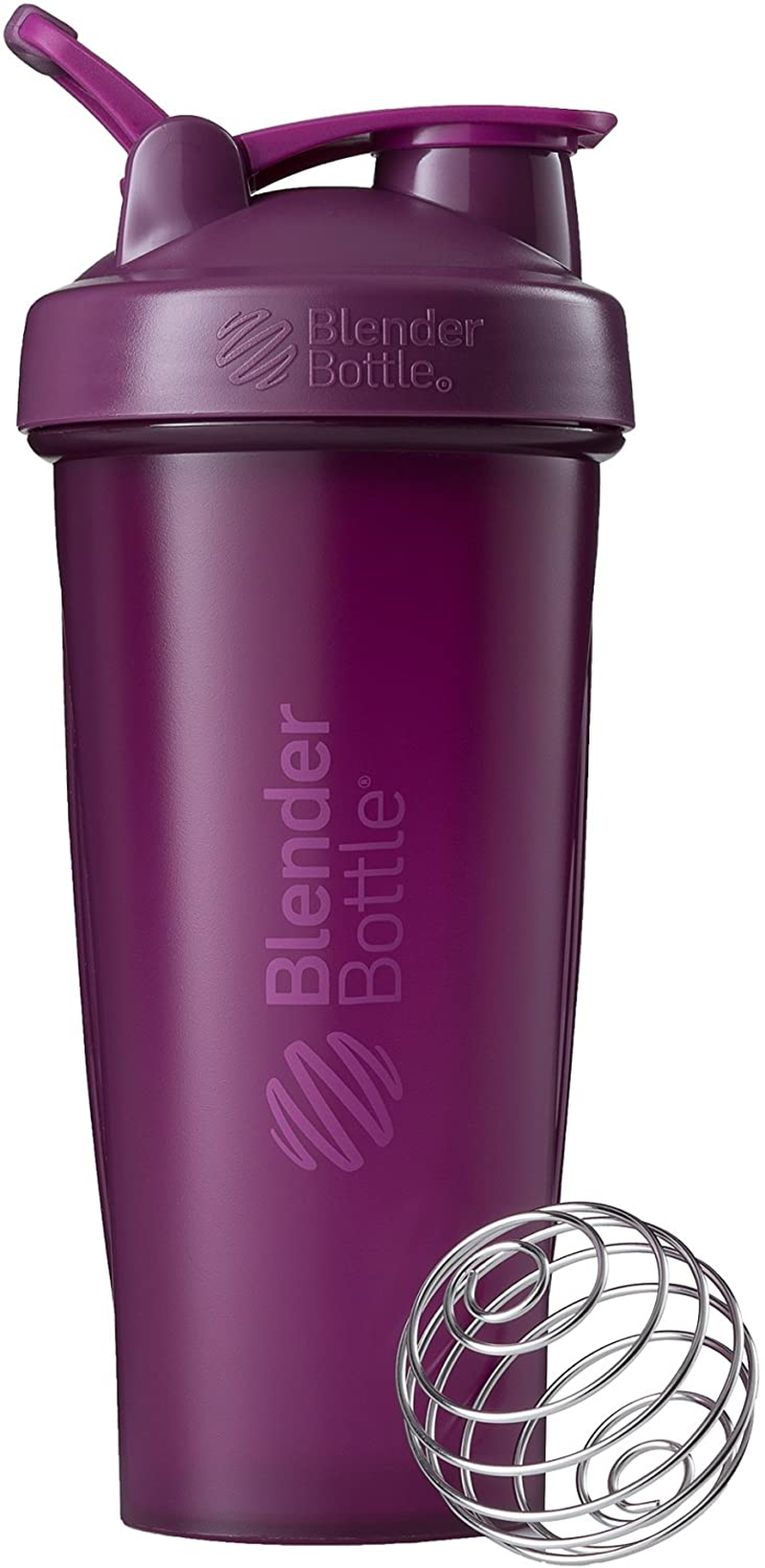 Blenderbottle Classic Shaker Bottle Perfect for Protein Shakes and Pre Workout, 28-Ounce, Coral