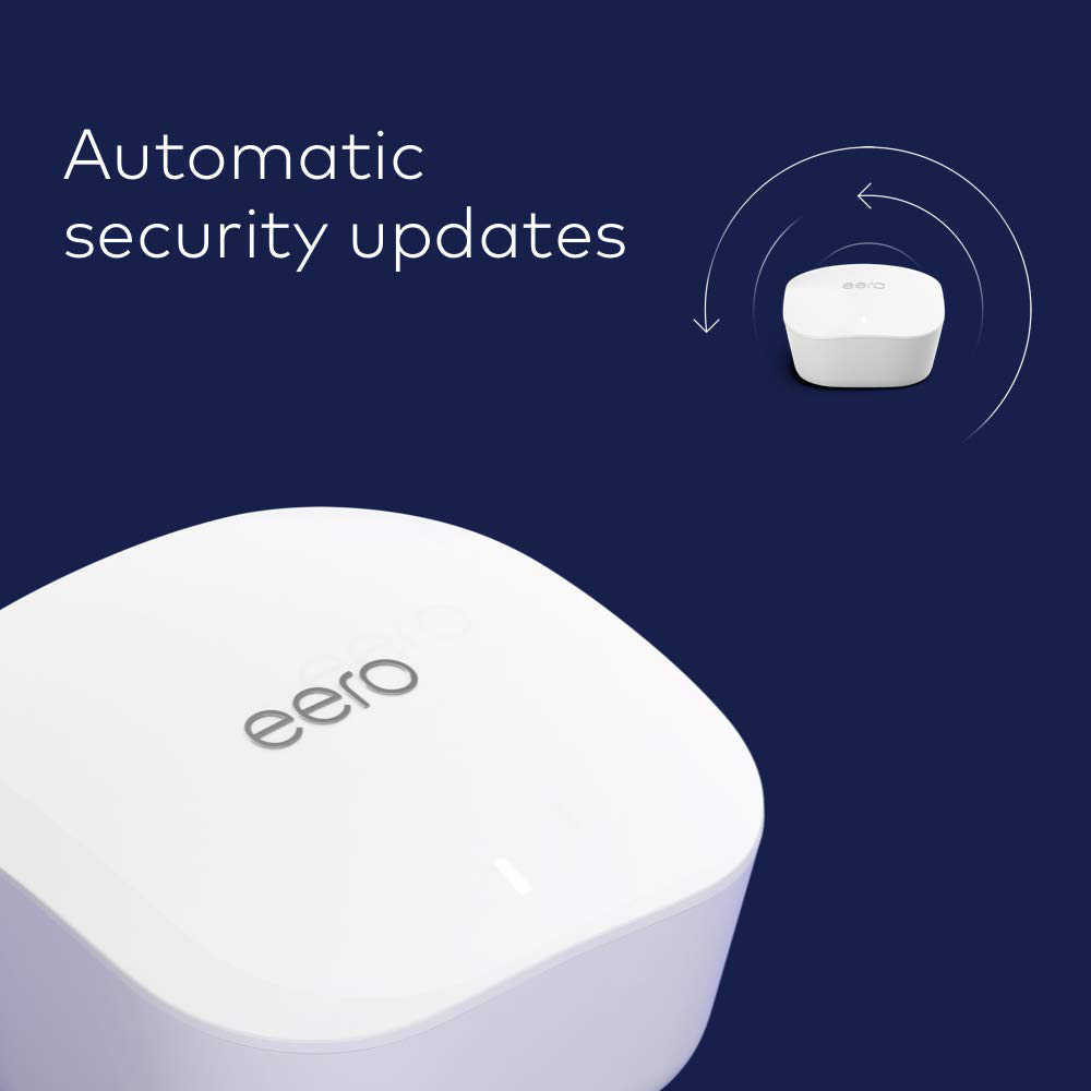 Amazon eero mesh WiFi system – router replacement for whole-home coverage tete