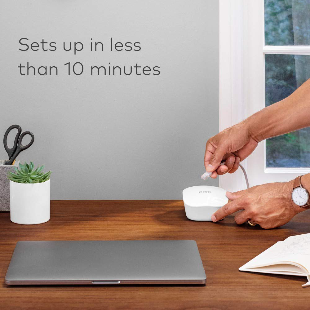 Amazon eero mesh WiFi system – router replacement for whole-home coverage tete