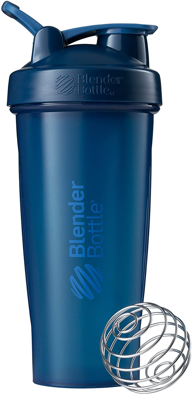Blenderbottle Classic Shaker Bottle Perfect for Protein Shakes and Pre Workout, 28-Ounce, Coral