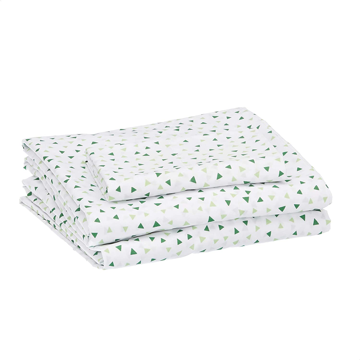 Amazon Basics Kid's Sheet Set - Soft, Easy-Wash Lightweight Microfiber - Twin, Azure Blue