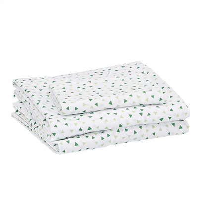 Amazon Basics Kid's Sheet Set - Soft, Easy-Wash Lightweight Microfiber - Twin, Azure Blue