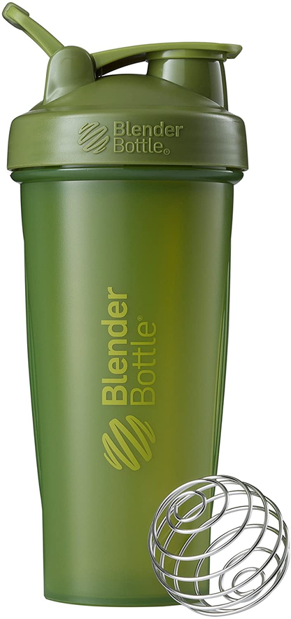 Blenderbottle Classic Shaker Bottle Perfect for Protein Shakes and Pre Workout, 28-Ounce, Coral