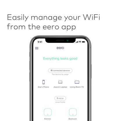 Amazon eero mesh WiFi system – router replacement for whole-home coverage tete
