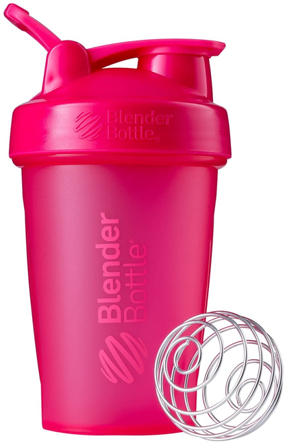 Blenderbottle Classic Shaker Bottle Perfect for Protein Shakes and Pre Workout, 28-Ounce, Coral
