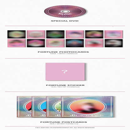 Blackpink - 2021 Season's Greetings [Pre Order] Extra Decorative Stickers, Photocards