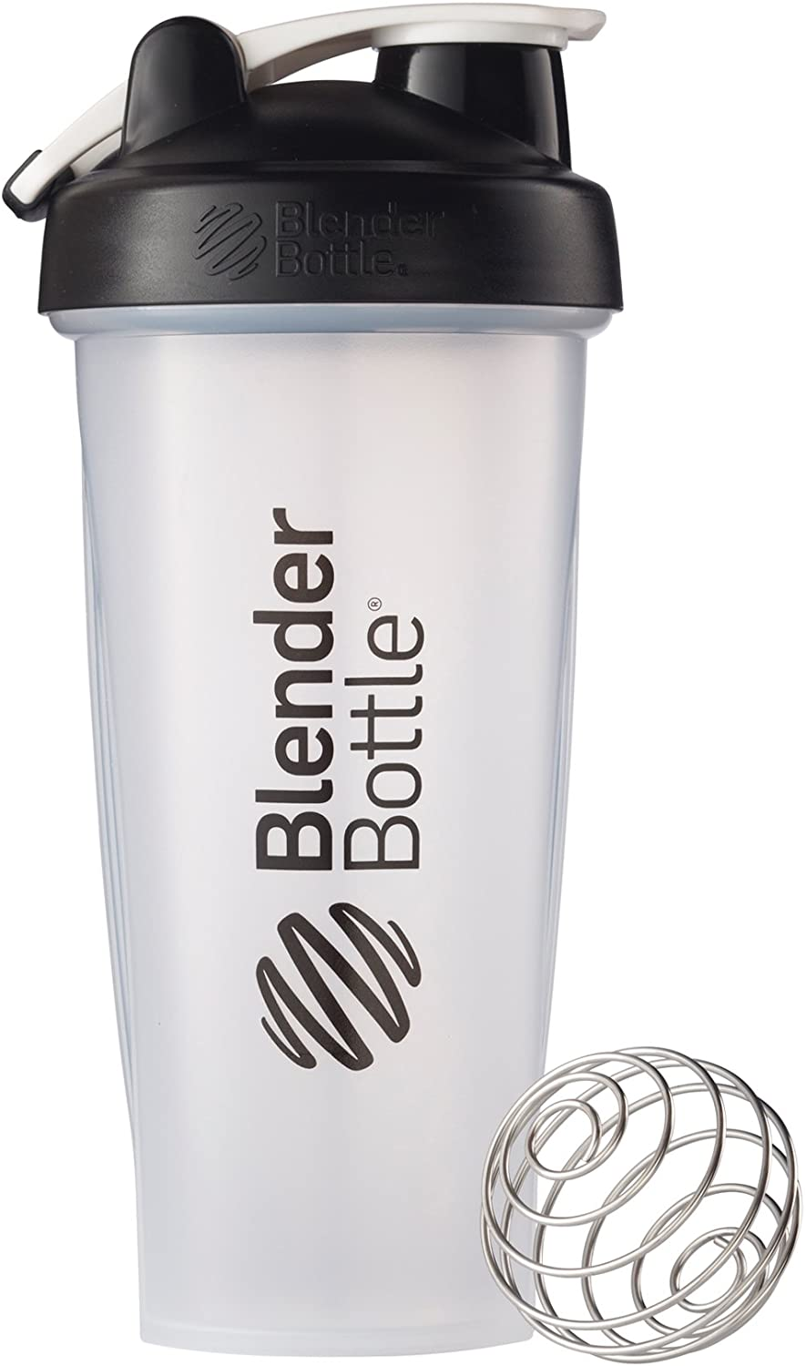 Blenderbottle Classic Shaker Bottle Perfect for Protein Shakes and Pre Workout, 28-Ounce, Coral