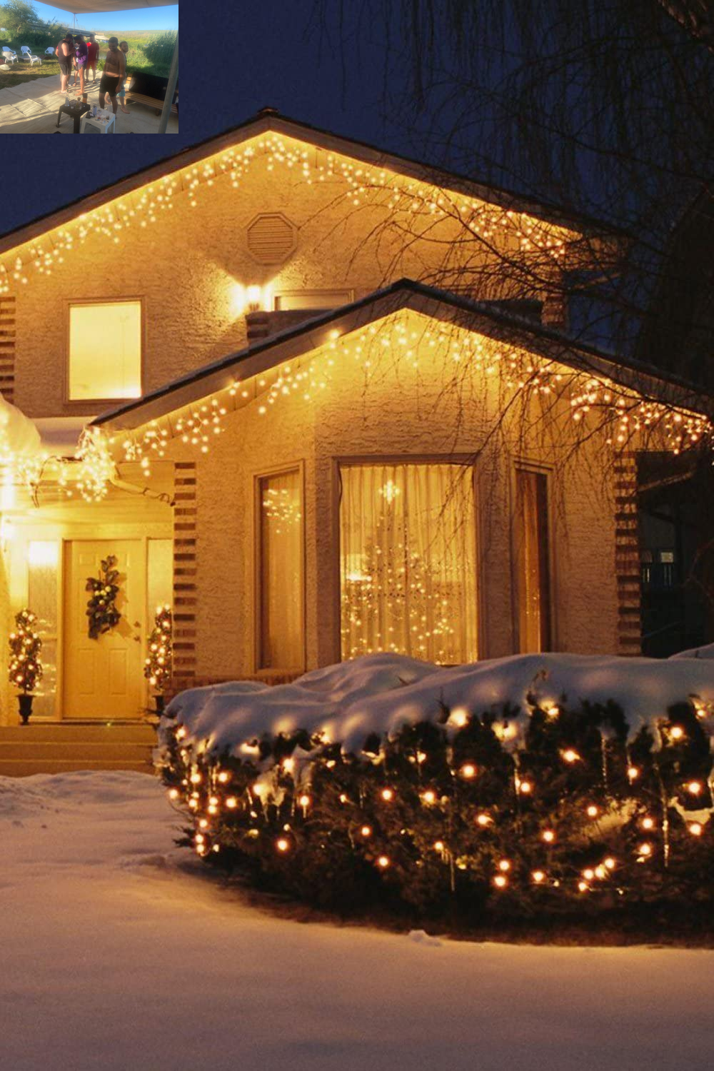 Fairy Lights Battery Christmas String Lights, 66Ft 200 LED Waterproof Remote Timer Control Copper Wire Lights, Fairy Lights Decoration String Lights for Patio Garden Yard Party Wedding