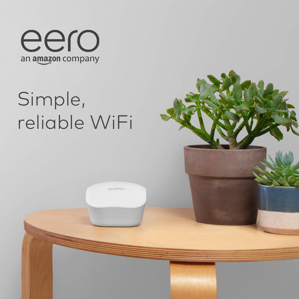 Amazon eero mesh WiFi system – router replacement for whole-home coverage tete