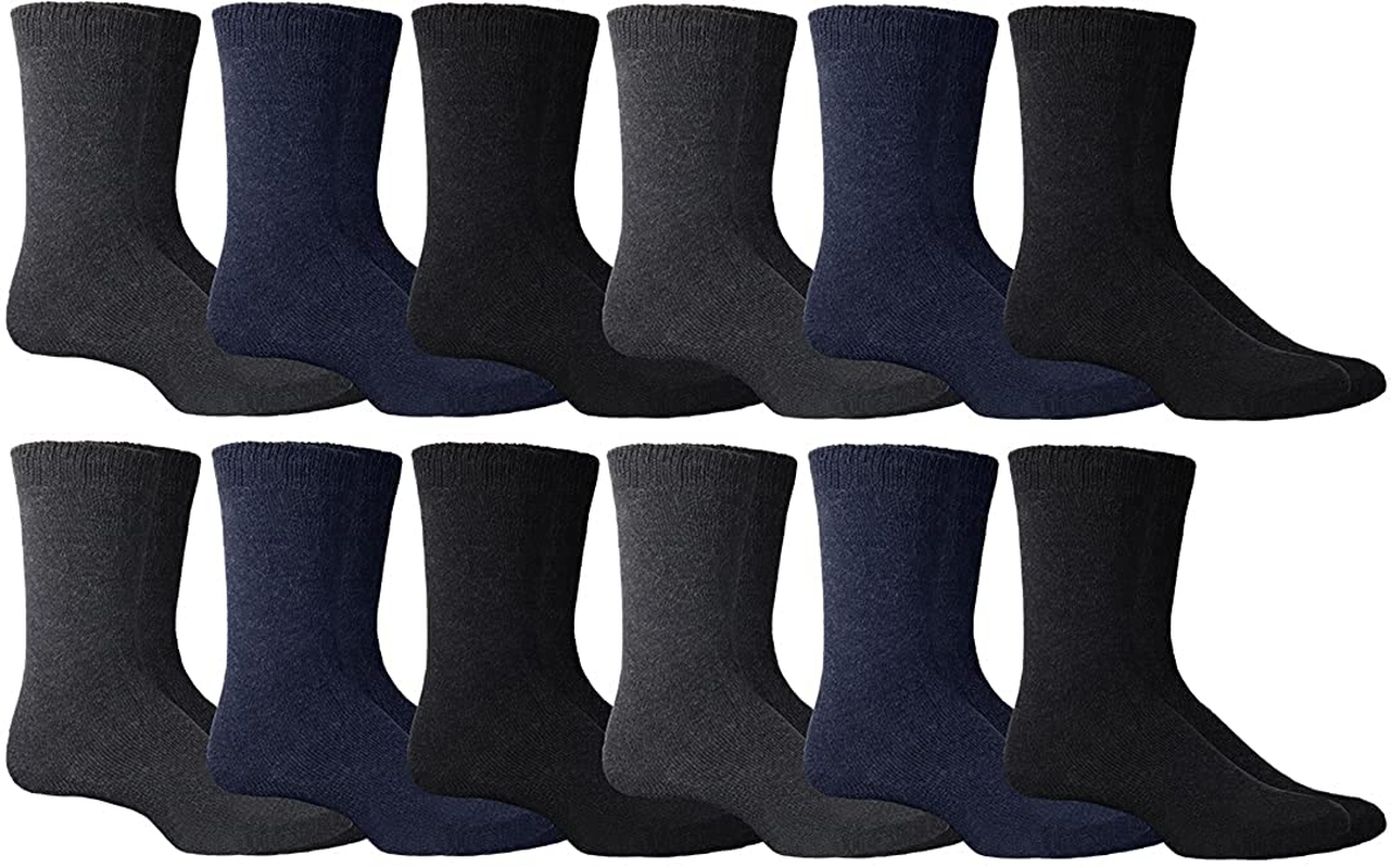 Yacht & Smith Mens and Womens Thermal Winter Socks, Warm Cold Resistant Bulk Pack