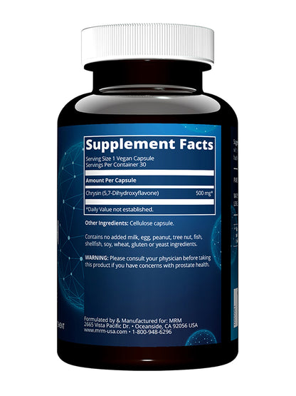 MRM Nutrition Chrysin 500 Mg - 30 Vegan Capsules