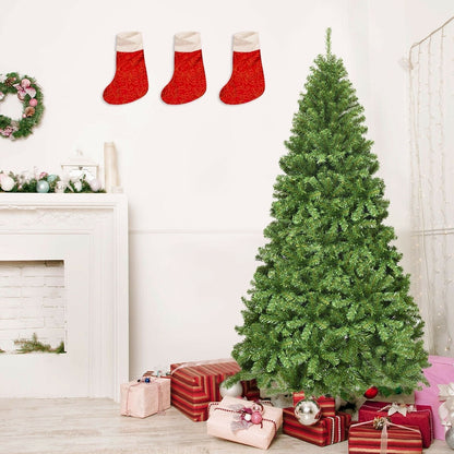Unlit Hinged PVC Artificial Christmas Tree