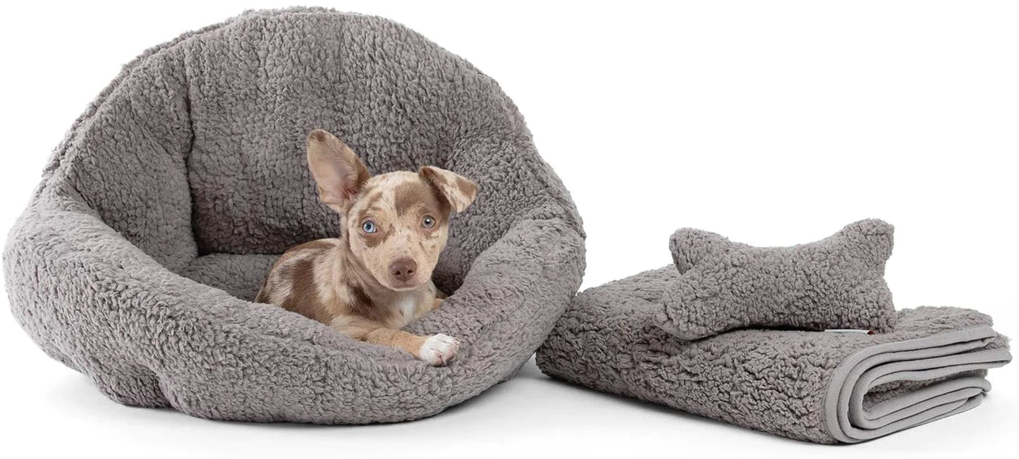 Best Friends by Sheri Orthocomfort Deep Dish Cuddler (20X20X12) - Self-Warming Cat and Dog Bed