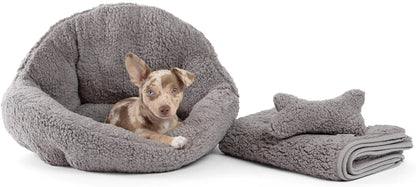 Best Friends by Sheri Orthocomfort Deep Dish Cuddler (20X20X12) - Self-Warming Cat and Dog Bed