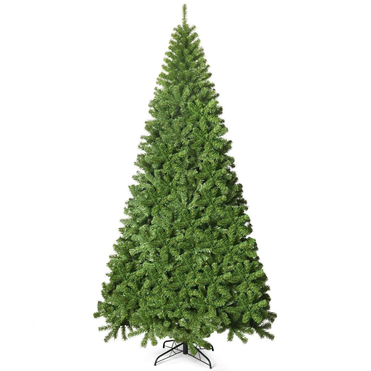 Unlit Hinged PVC Artificial Christmas Tree