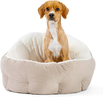 Best Friends by Sheri Orthocomfort Deep Dish Cuddler (20X20X12) - Self-Warming Cat and Dog Bed