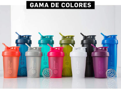 Blenderbottle Classic Shaker Bottle Perfect for Protein Shakes and Pre Workout, 28-Ounce, Coral