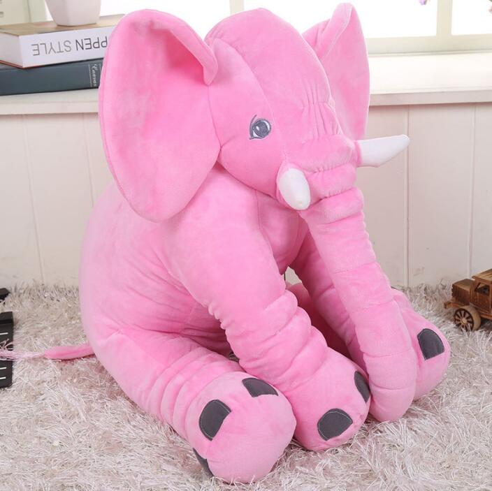 40/60CM Elephant Plush Pillow Infant Soft For Sleeping Stuffed Animals Plush Toys Baby 's Playmate gifts for Children