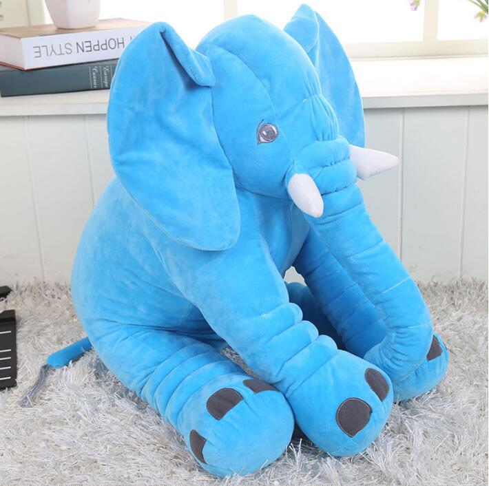 40/60CM Elephant Plush Pillow Infant Soft For Sleeping Stuffed Animals Plush Toys Baby 's Playmate gifts for Children