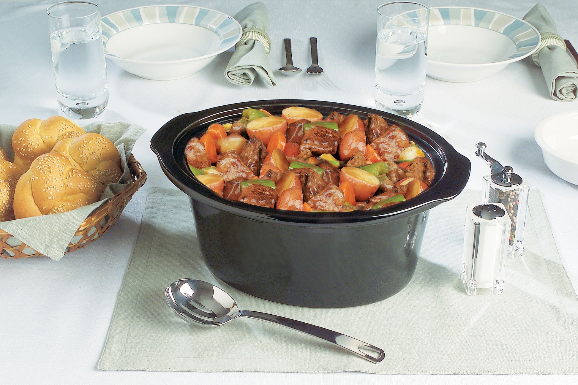Crock-Pot 7 Quart Manual Slow Cooker, Black