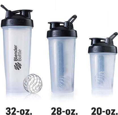 Blenderbottle Classic Shaker Bottle Perfect for Protein Shakes and Pre Workout, 28-Ounce, Coral