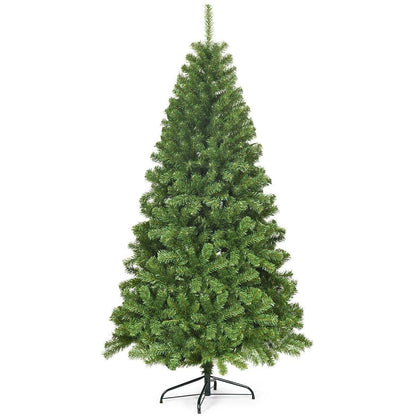 Unlit Hinged PVC Artificial Christmas Tree