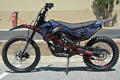 SMART DEALSNOW Brings BRAND NEW APOLLO Dirt Bike 250cc AGB-36 APOLLO with Standard Manual Clutch - MIDNIGHT BLACK Color