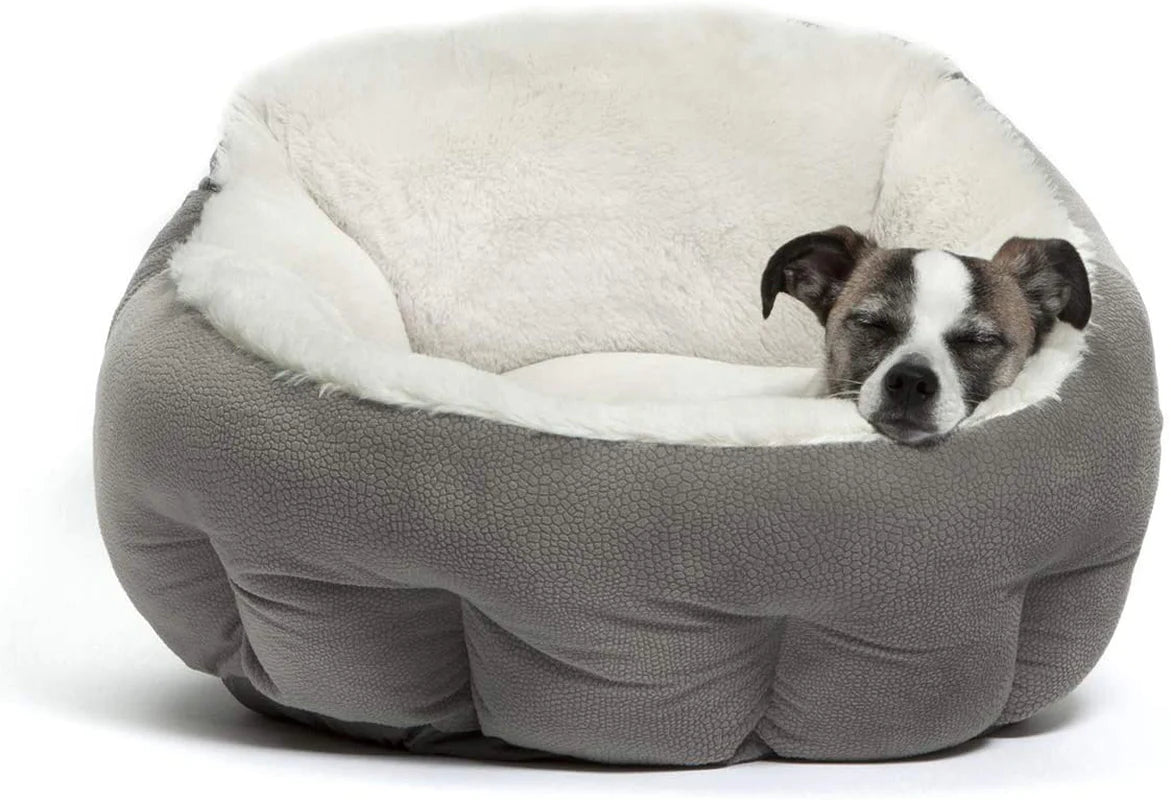 Best Friends by Sheri Orthocomfort Deep Dish Cuddler (20X20X12) - Self-Warming Cat and Dog Bed