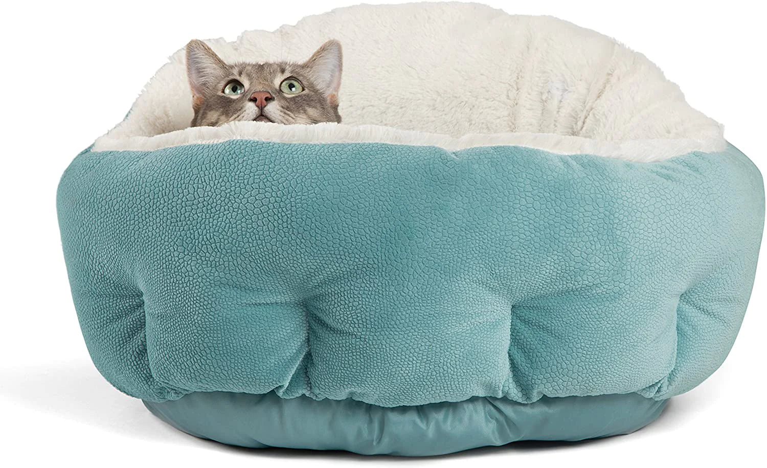 Best Friends by Sheri Orthocomfort Deep Dish Cuddler (20X20X12) - Self-Warming Cat and Dog Bed