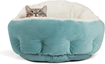 Best Friends by Sheri Orthocomfort Deep Dish Cuddler (20X20X12) - Self-Warming Cat and Dog Bed