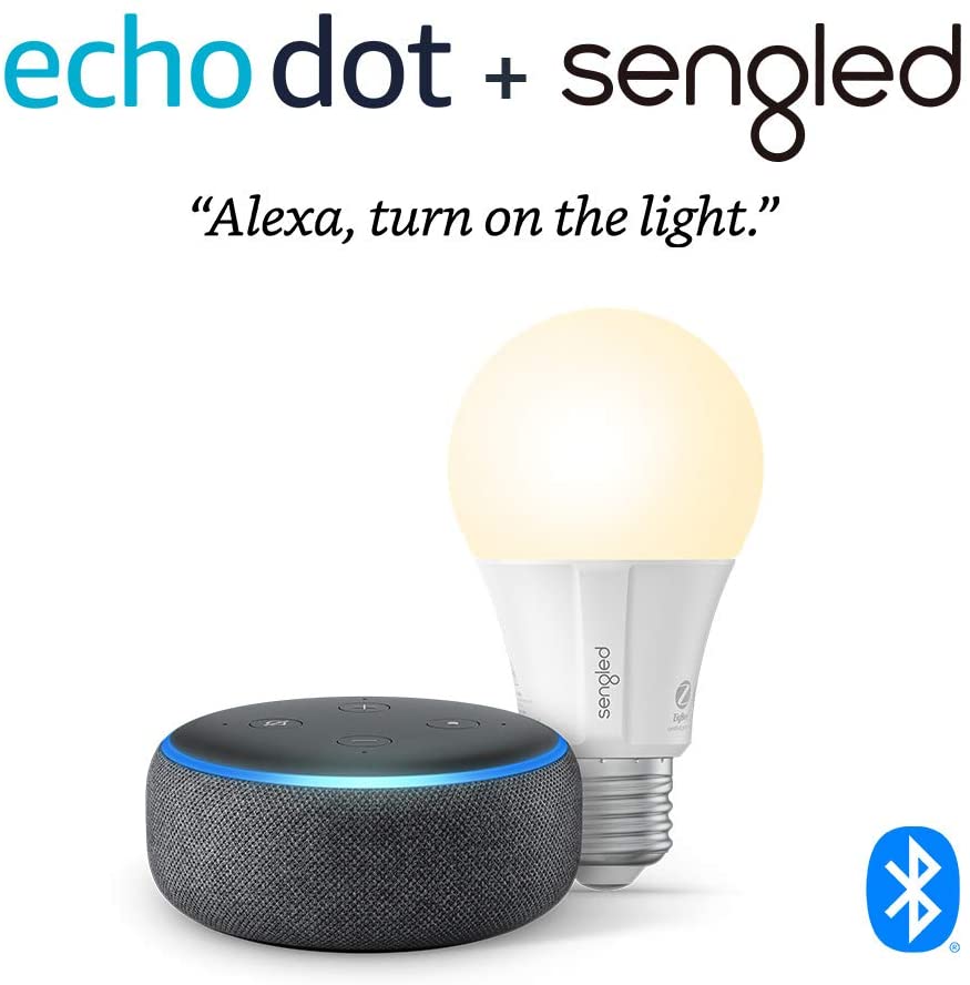 Echo Dot (3rd Gen) - Smart speaker with Alexa - Charcoal
