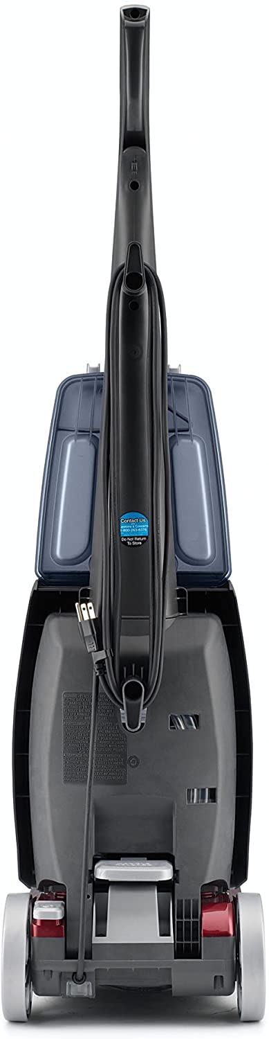 Hoover Power Scrub Deluxe Carpet Cleaner Machine, Upright Shampooer, FH50150, Red