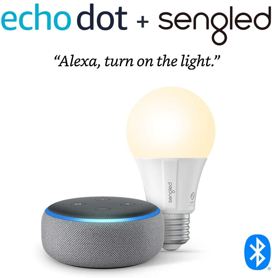 Echo Dot (3rd Gen) - Smart speaker with Alexa - Charcoal