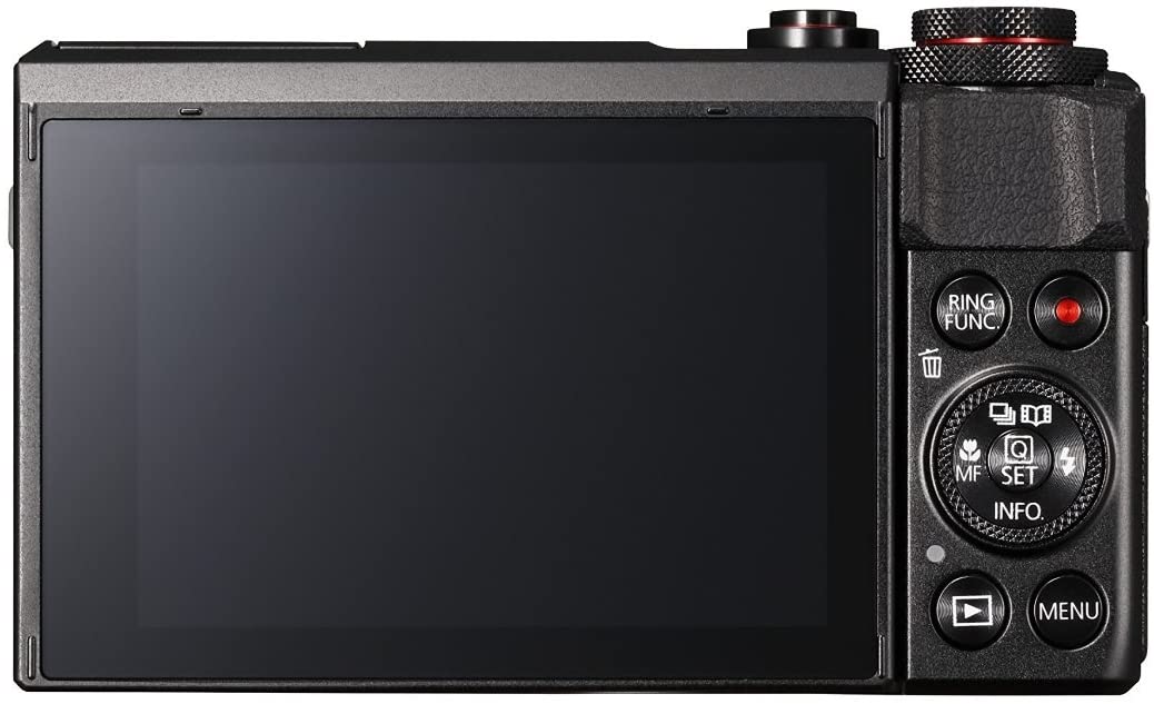 Canon PowerShot Digital Camera [G7 X Mark II] with Wi-Fi & NFC, LCD Screen, and 1-inch Sensor - Black, 100 - 1066C001