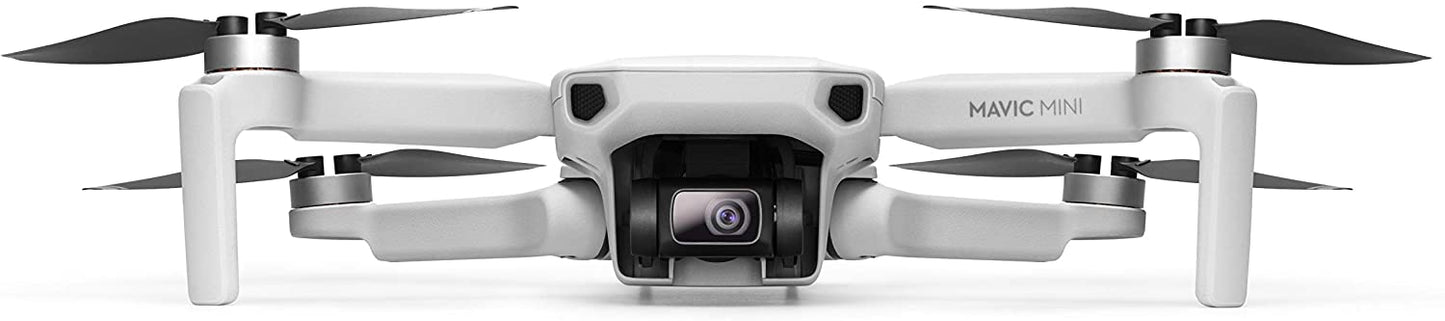 DJI Mavic Mini Combo - Drone FlyCam Quadcopter UAV with 2.7K Camera 3-Axis Gimbal GPS 30min Flight Time, less than 0.55lbs, Gray