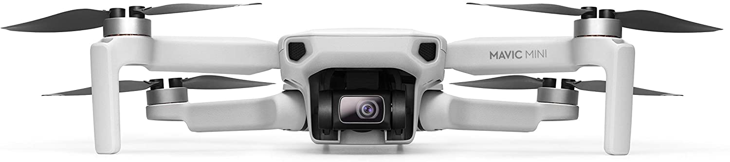 DJI Mavic Mini Combo - Drone FlyCam Quadcopter UAV with 2.7K Camera 3-Axis Gimbal GPS 30min Flight Time, less than 0.55lbs, Gray