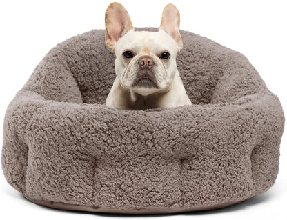 Best Friends by Sheri Orthocomfort Deep Dish Cuddler (20X20X12) - Self-Warming Cat and Dog Bed