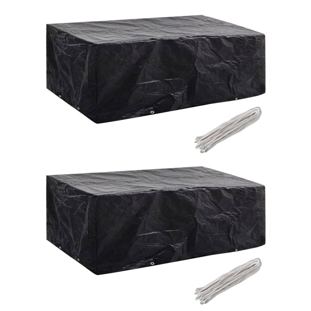 Vidaxl Gartenmöbel-Abdeckung 8 Ösen 240X140X90 Cm