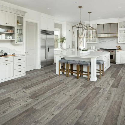 Outlast+ 7.48 In. W Grey Optimus Pine Waterproof Laminate Wood Flooring (19.63 Sq. Ft./Case)