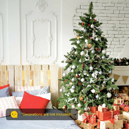 Unlit Hinged PVC Artificial Christmas Tree