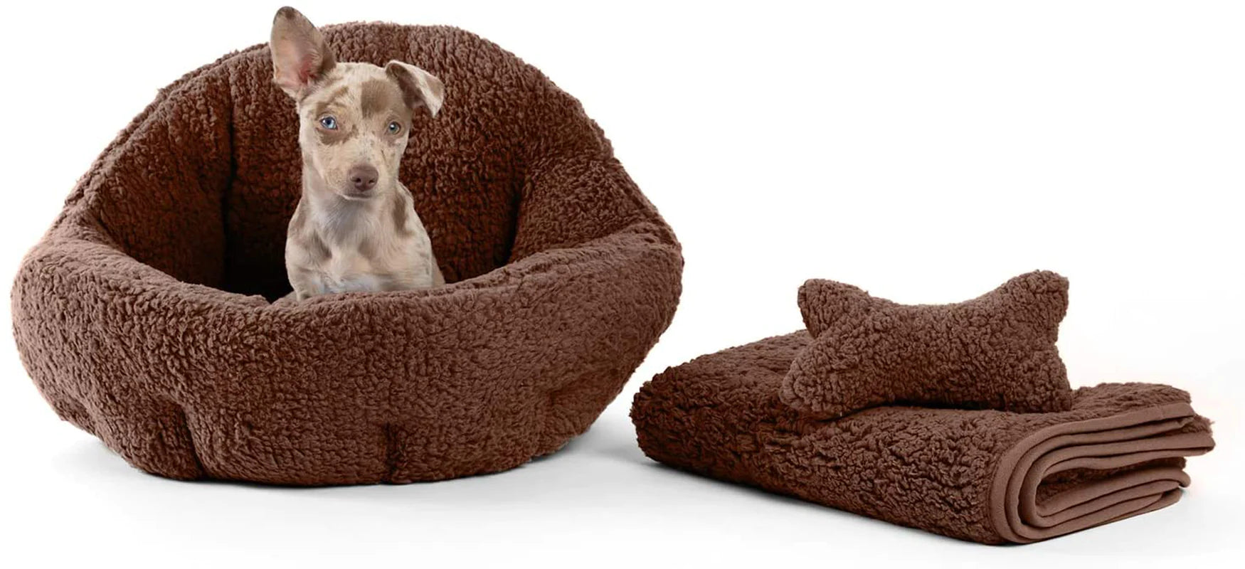 Best Friends by Sheri Orthocomfort Deep Dish Cuddler (20X20X12) - Self-Warming Cat and Dog Bed
