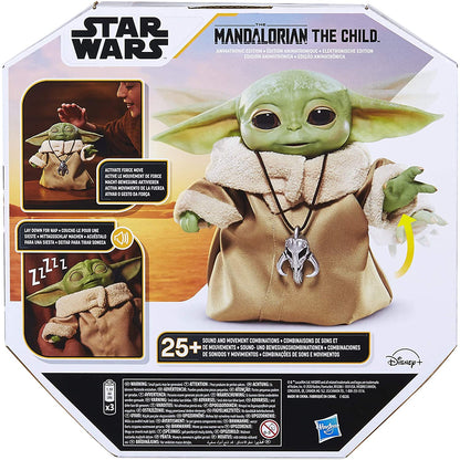 Star Wars The Child Animatronic Edition “AKA Baby Yoda” with Over 25 Sound and Motion Combinations, The Mandalorian Toy for Kids Ages 4 and Up