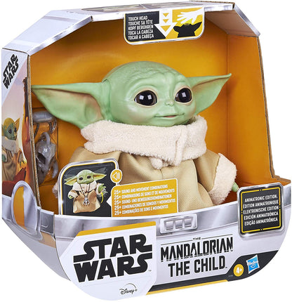 Star Wars The Child Animatronic Edition “AKA Baby Yoda” with Over 25 Sound and Motion Combinations, The Mandalorian Toy for Kids Ages 4 and Up