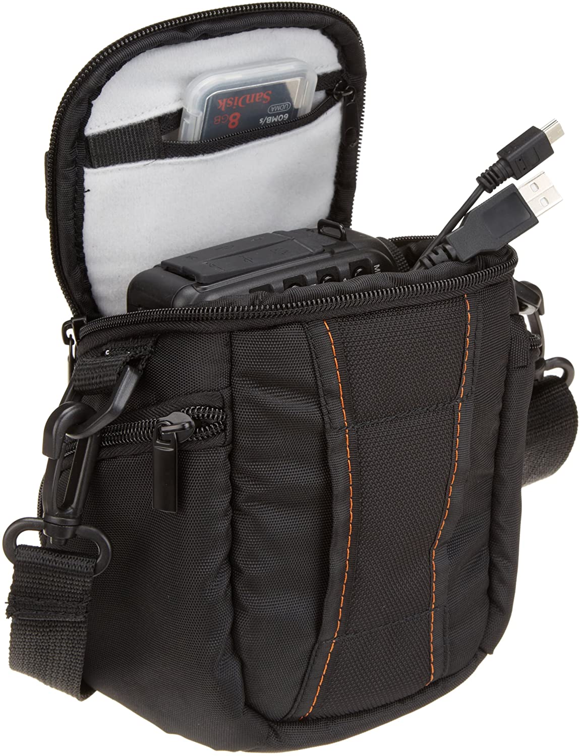 AmazonBasics Holster Camera Case for DSLR Cameras - Grey